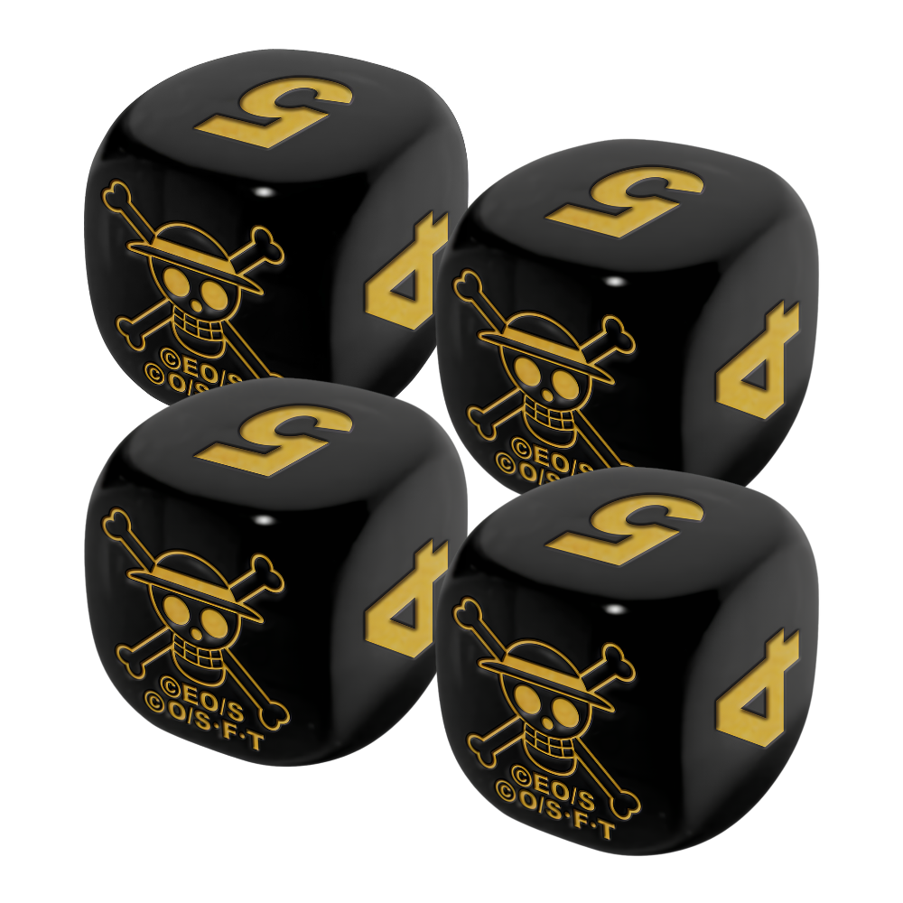 ONE PIECE CARD GAME Japanese 2nd Anniversary Dice Set