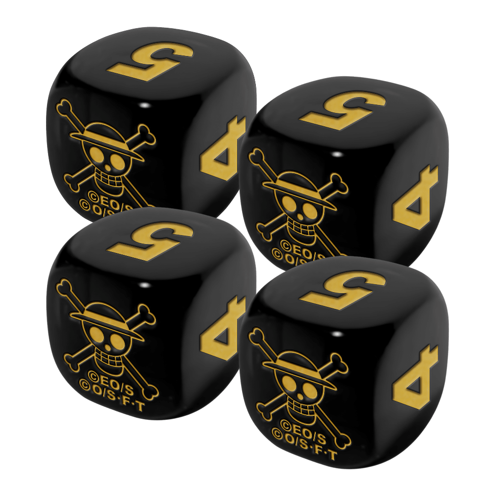 ONE PIECE CARD GAME Japanese 2nd Anniversary Dice Set