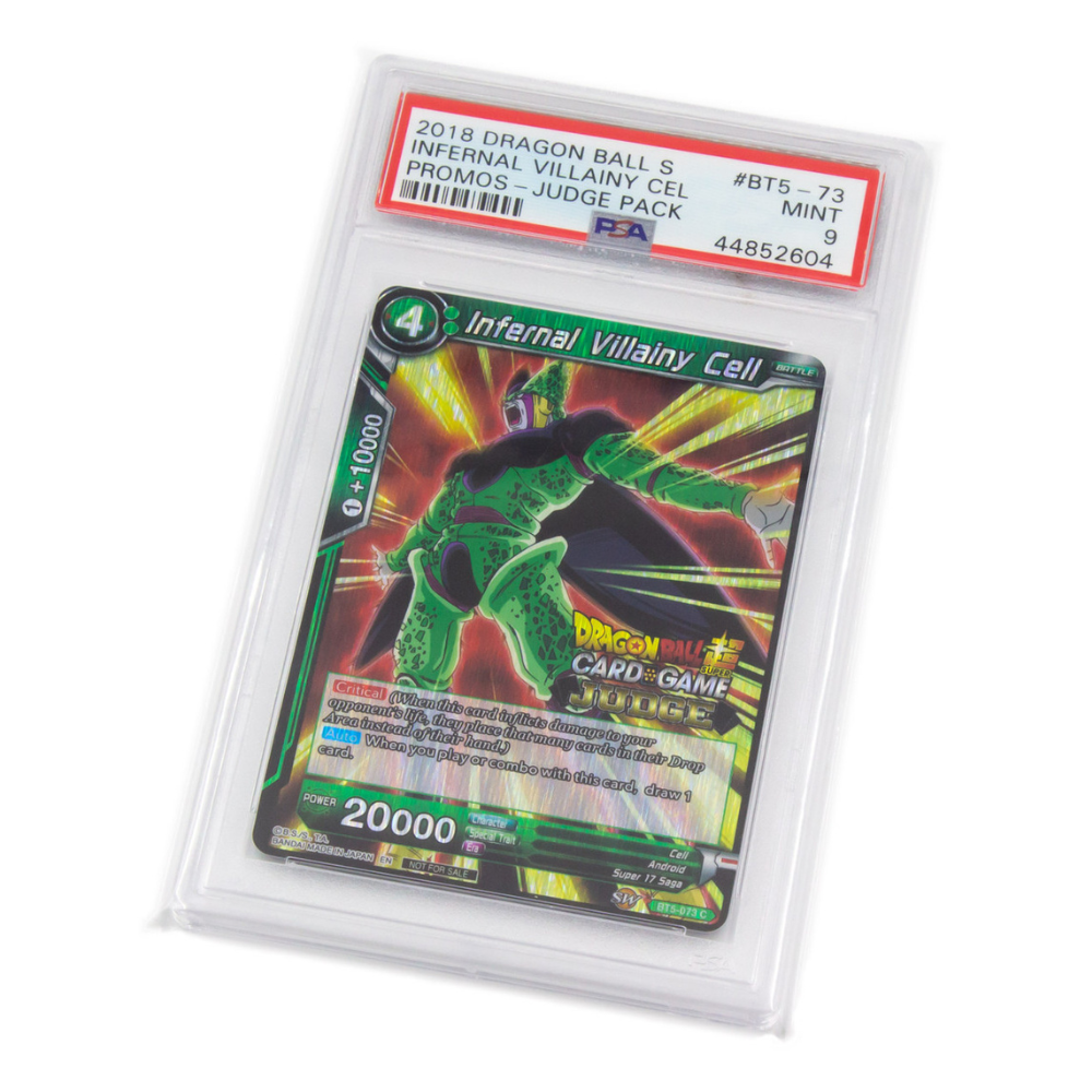 Palms Off Mint-Fit PSA Graded Card Sleeves (100 Pack, Regular)