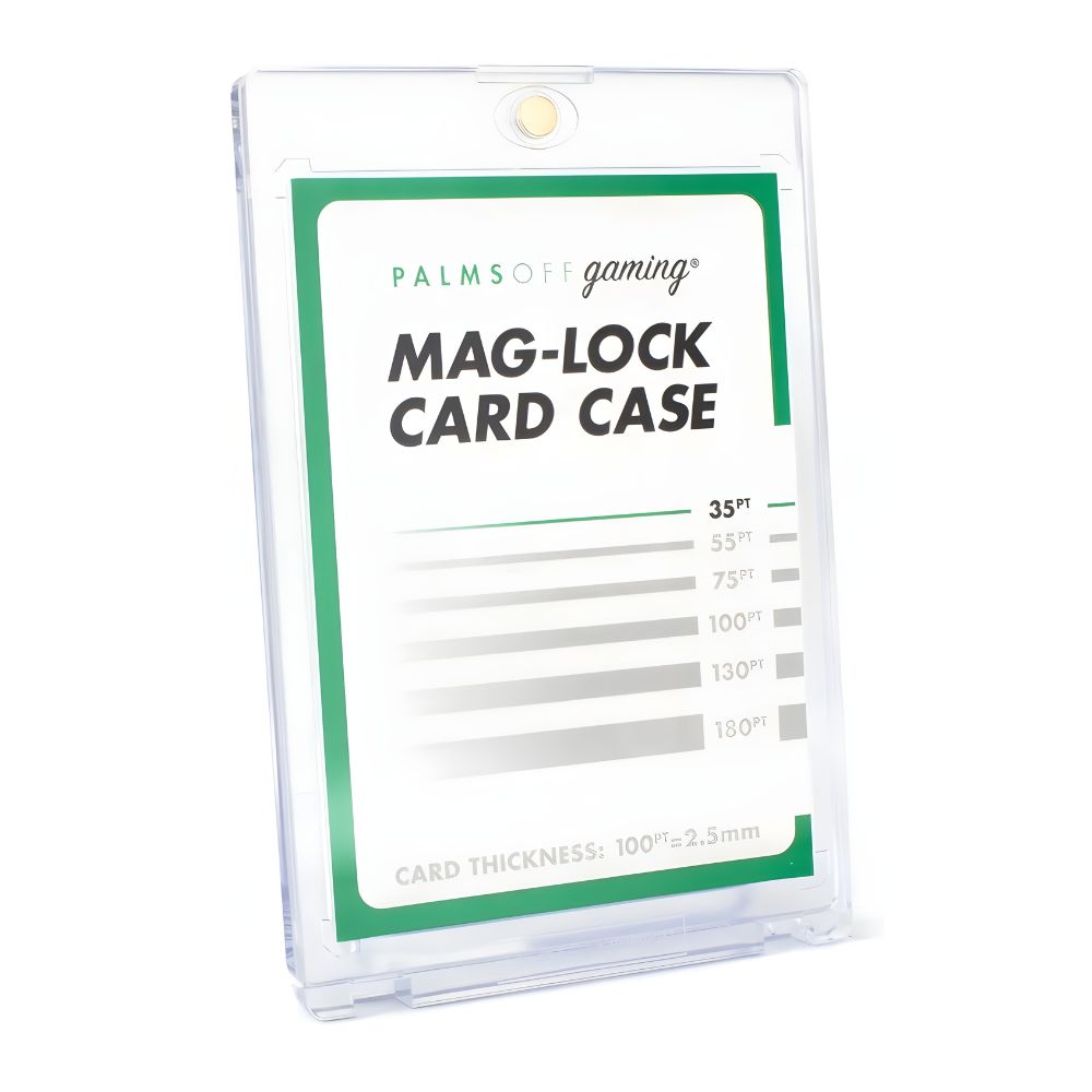 Palms Off Mag-Lock Magnetic Card Case (35pt, Clear)