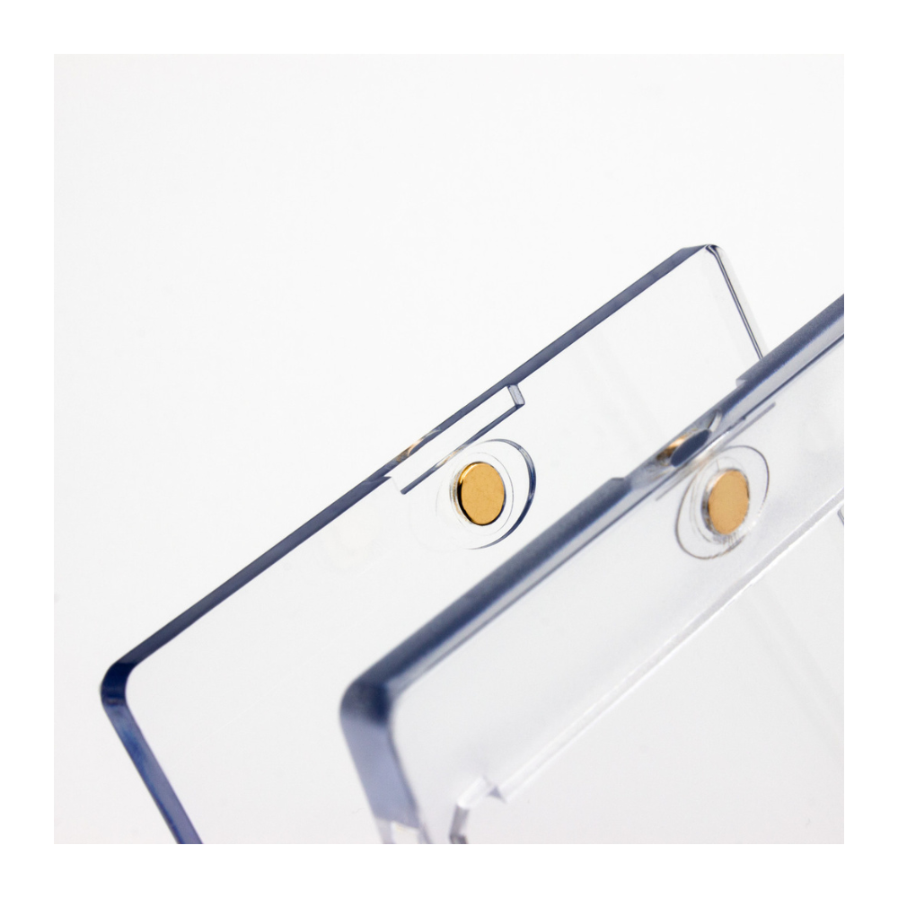 Palms Off Mag-Lock Magnetic Card Case (35pt, Clear)