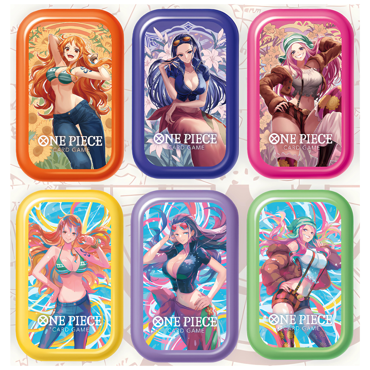 ONE PIECE CARD GAME Official Mini Tins (Empty for Storage)