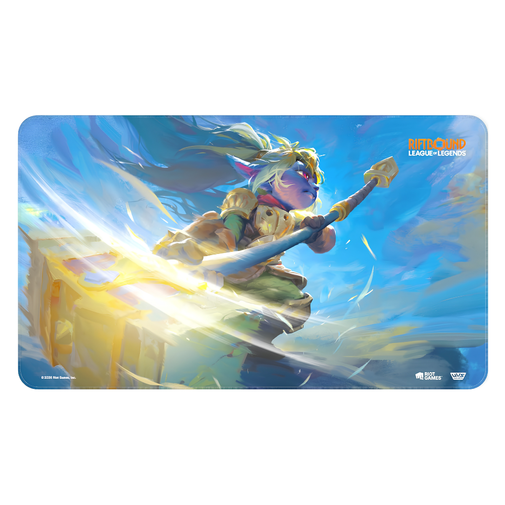 RIFTBOUND: LEAGUE OF LEGENDS - Unleashed: Poppy, Keeper of the Hammer - Official Playmat