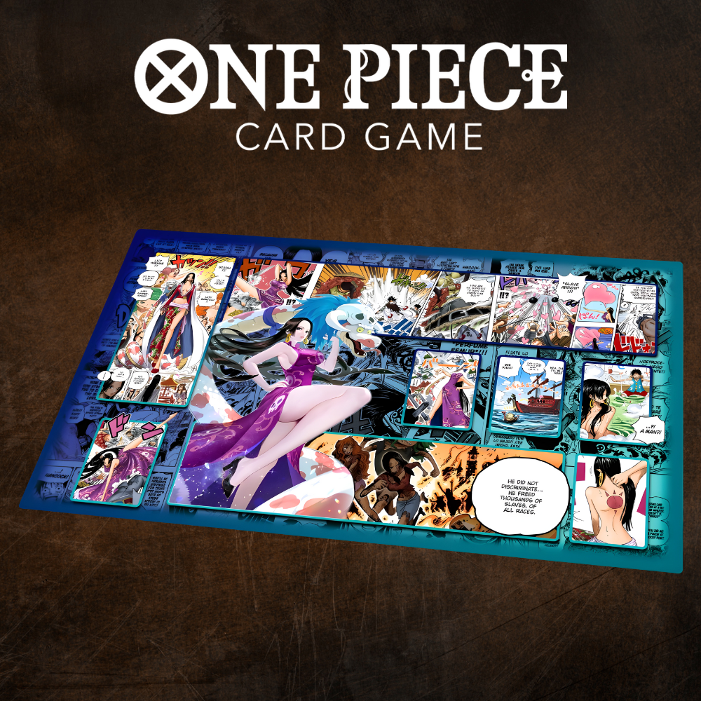 One Piece TCG Custom Playmat - Boa Hancock  Card Piece
