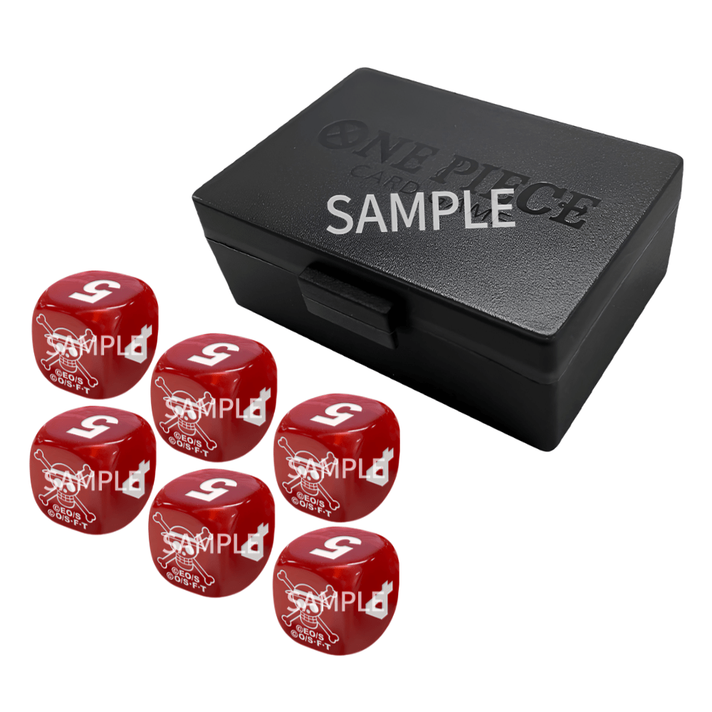 ONE PIECE Official Dice and Dice Case Set