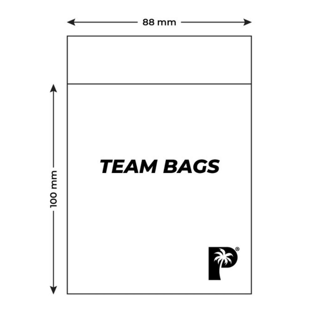 Palms Off Team Bags (100 Pack, Clear)
