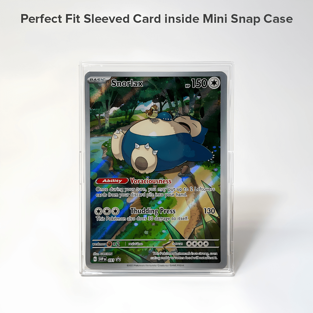Geek Culture Mini Snap Case (5 Pack, Clear)