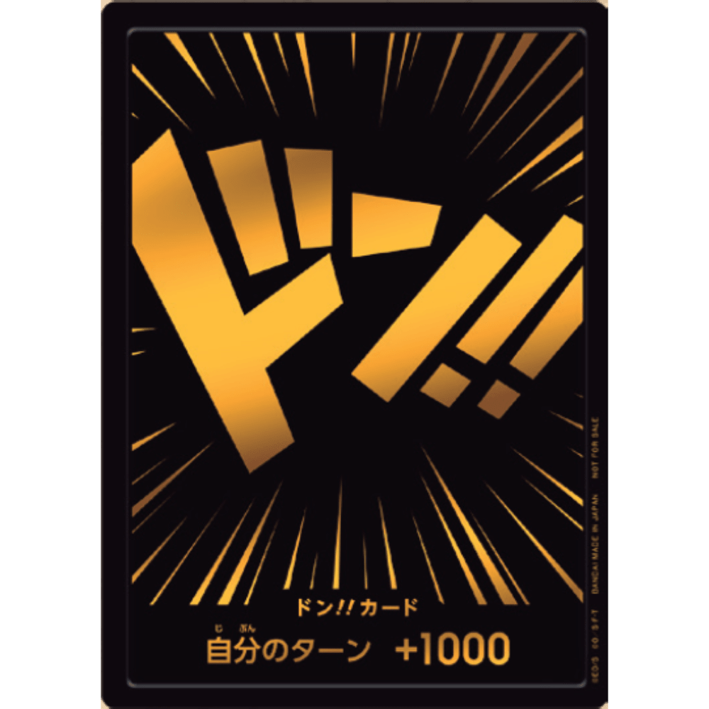 GOLD BLACK DON!! Card