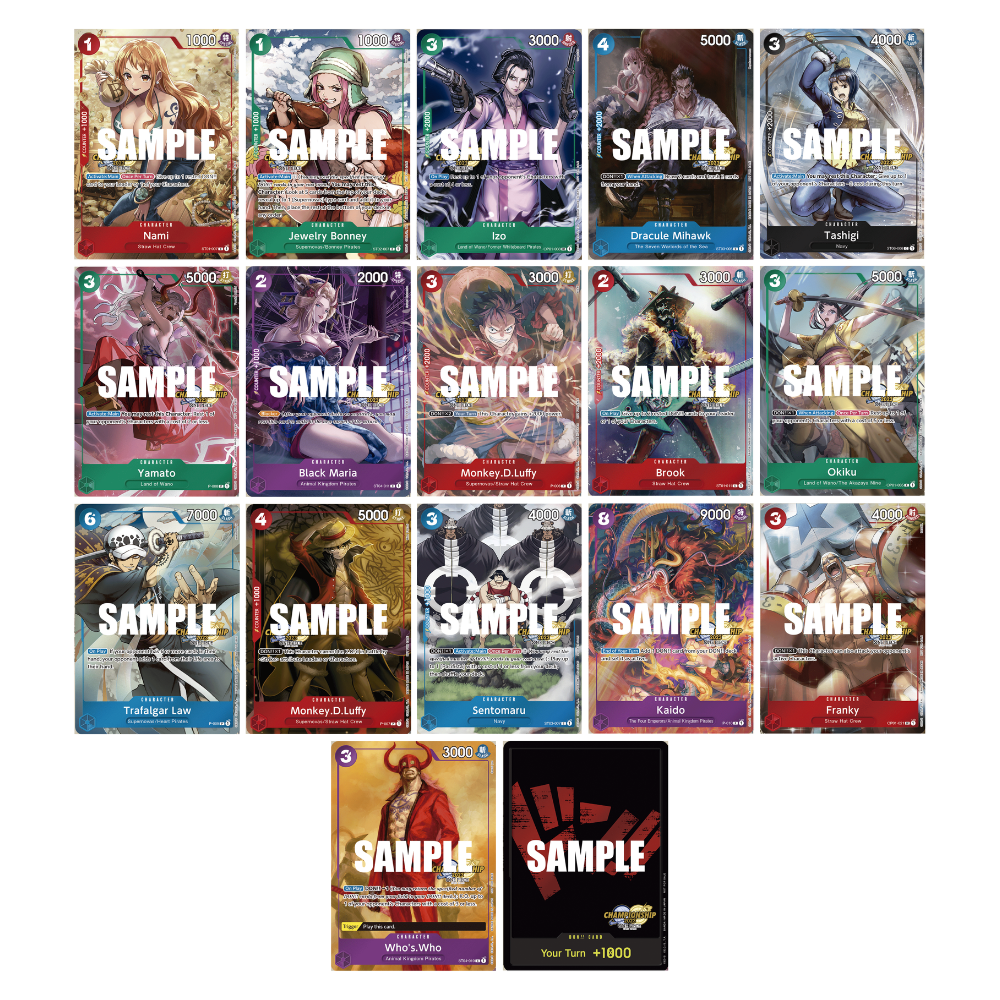 ONE PIECE CARD GAME CS 2023 Celebration Pack (Event Exclusive) Cards