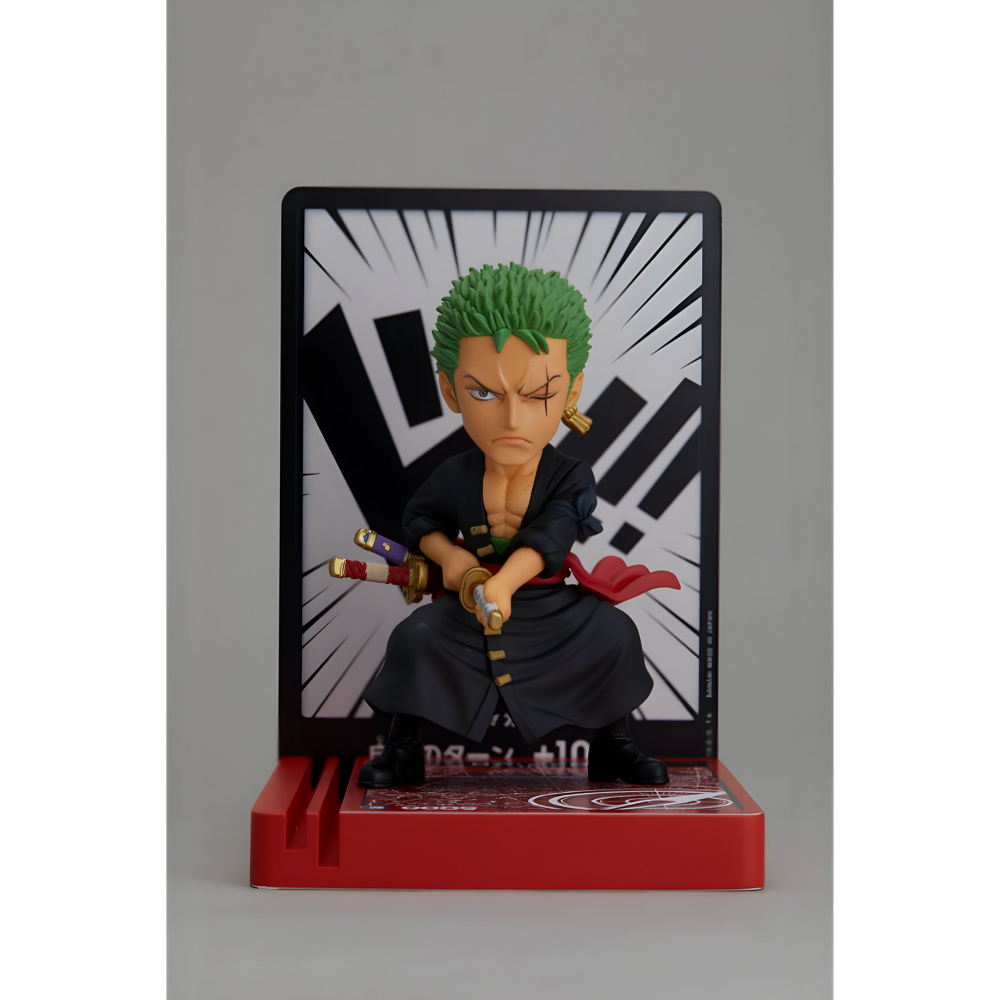ONE PIECE CARD GAME Zoro Promo + Figure LECAFIG Set (Japanese Exclusive) Figure