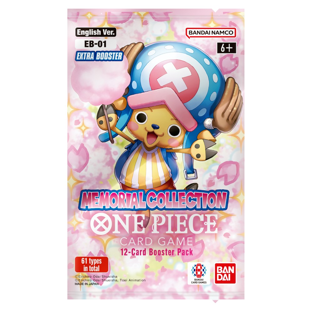One Piece Card Game EB-01 Memorial Collection Extra Booster Pack English
