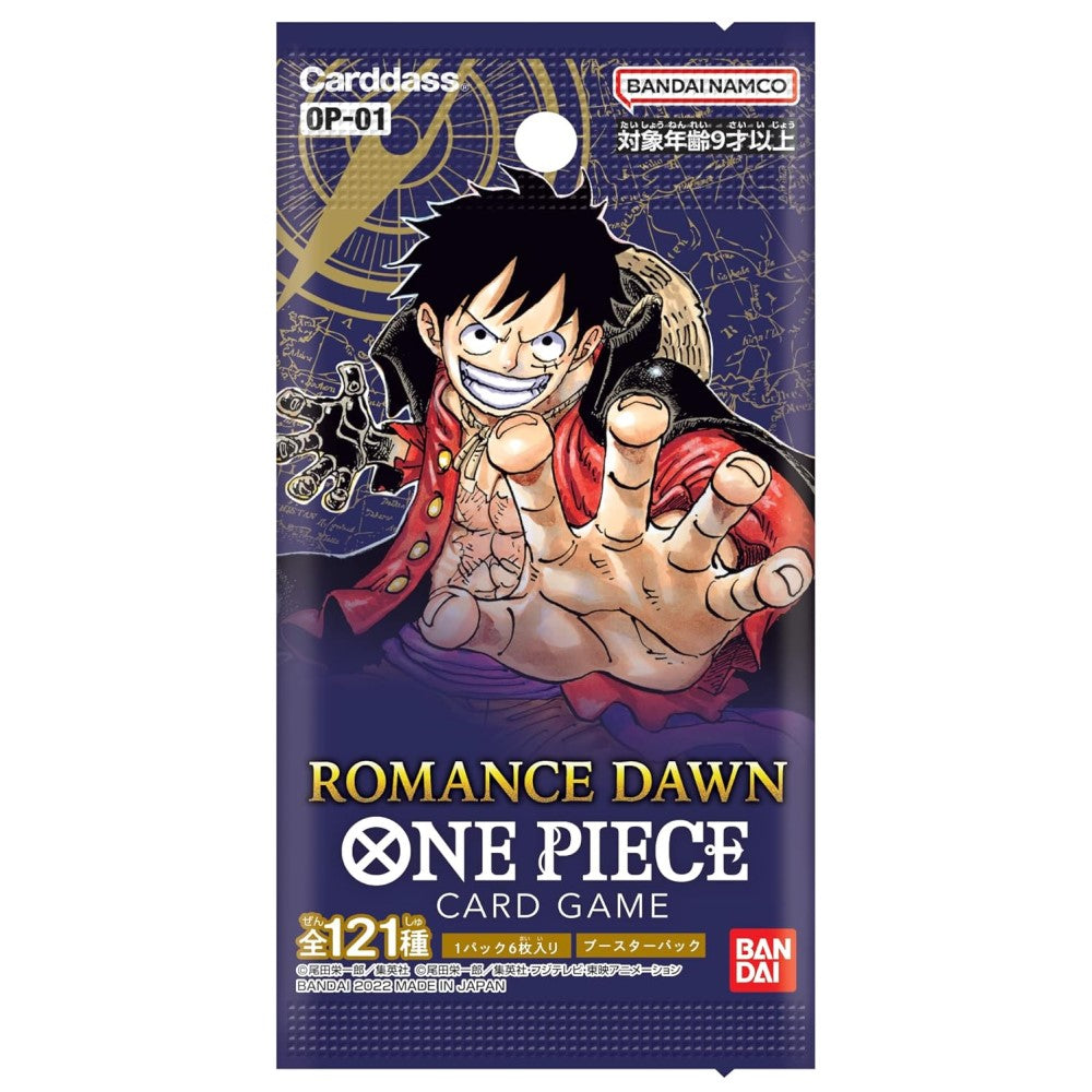 One Piece Card Game OP-01 Romance Dawn Booster Pack Japanese