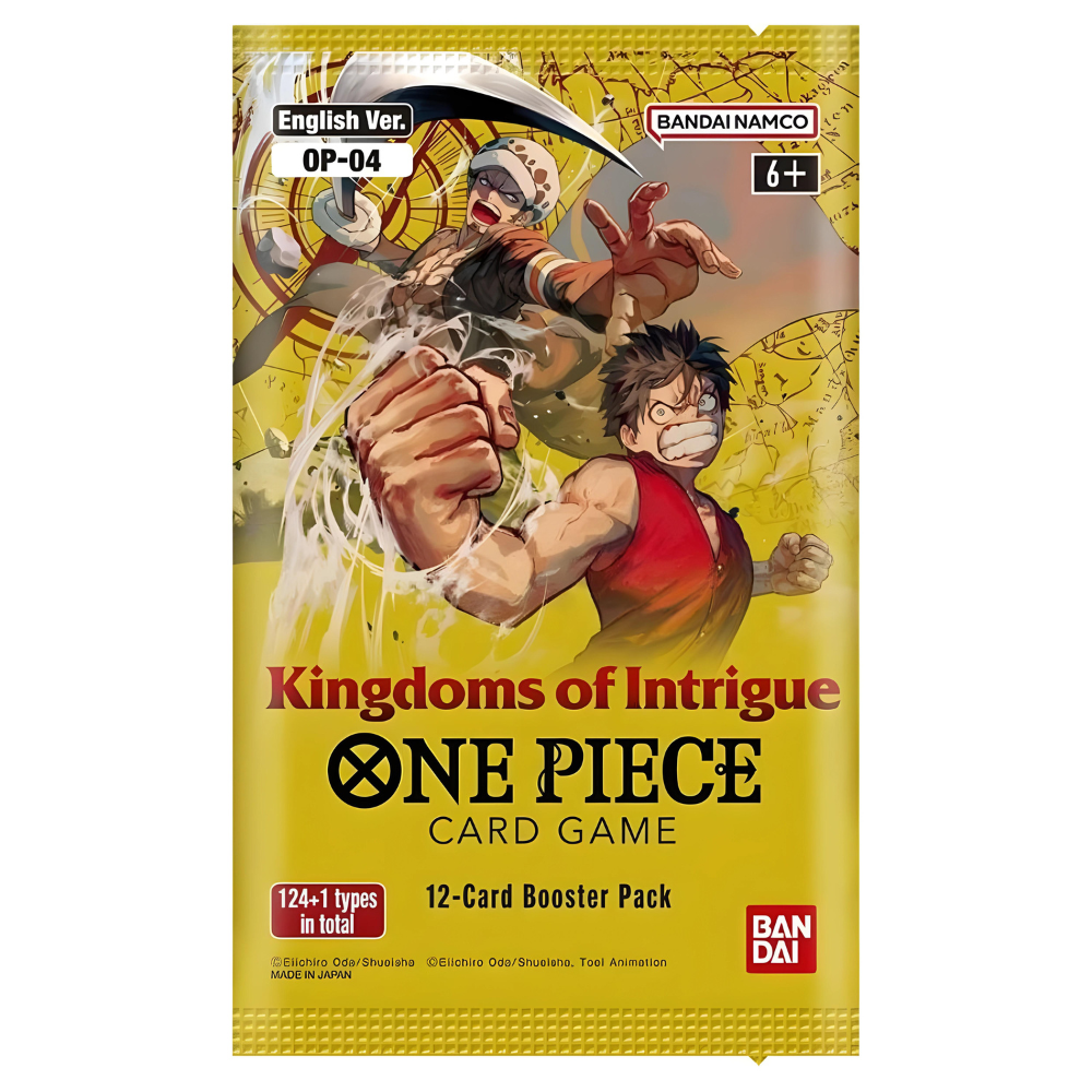 One Piece Card Game OP-04 Kingdoms of Intrigue Booster Pack English