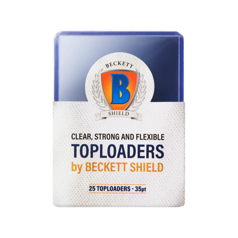 Beckett Shield Toploaders 35pt (25 Pack, Clear)