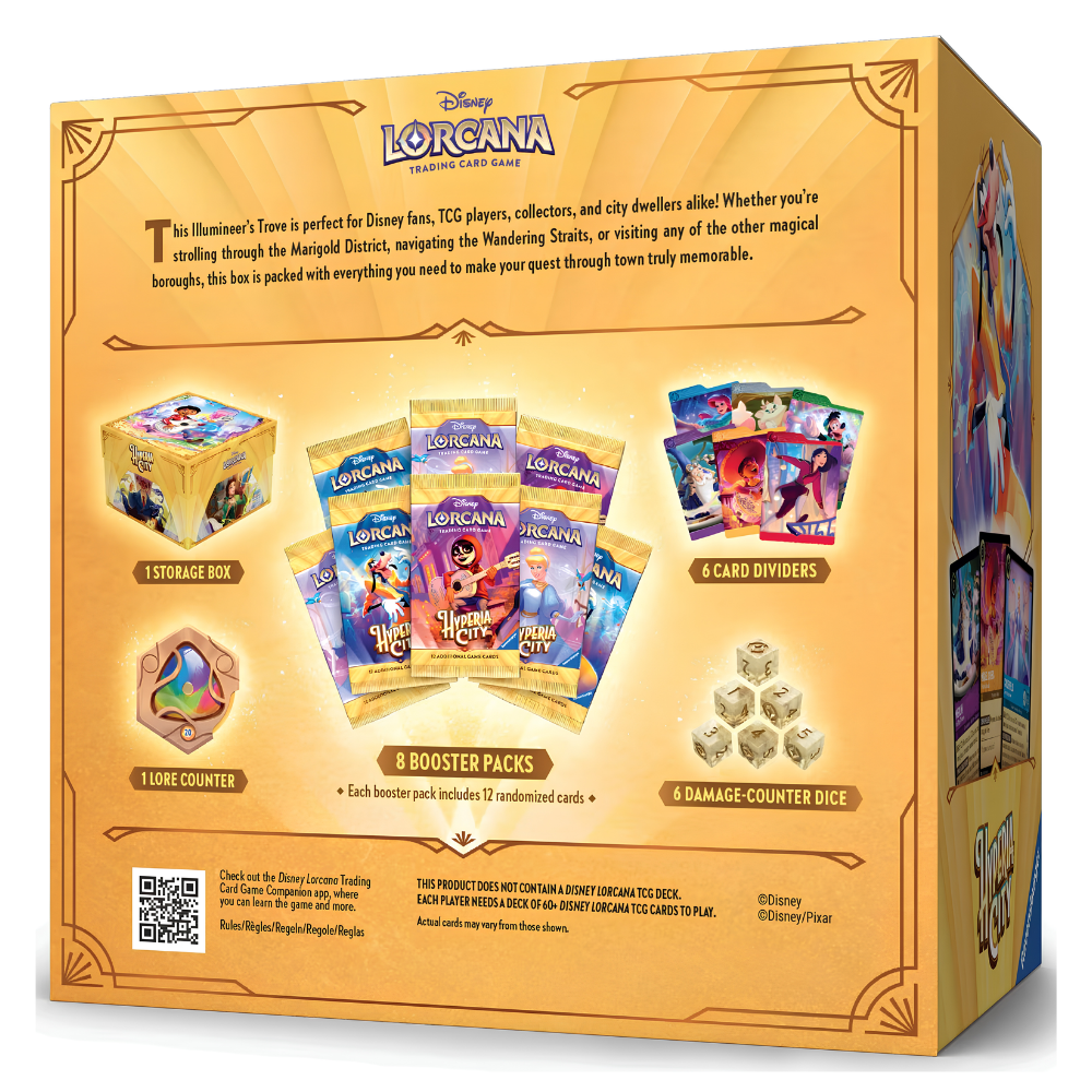 DISNEY LORCANA - Hyperia City Illumineer's Trove - Card Piece