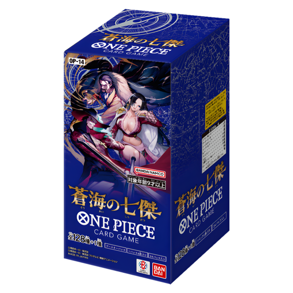 One Piece TCG [OP-14] The Azure Sea's Seven Booster Box (Japanese