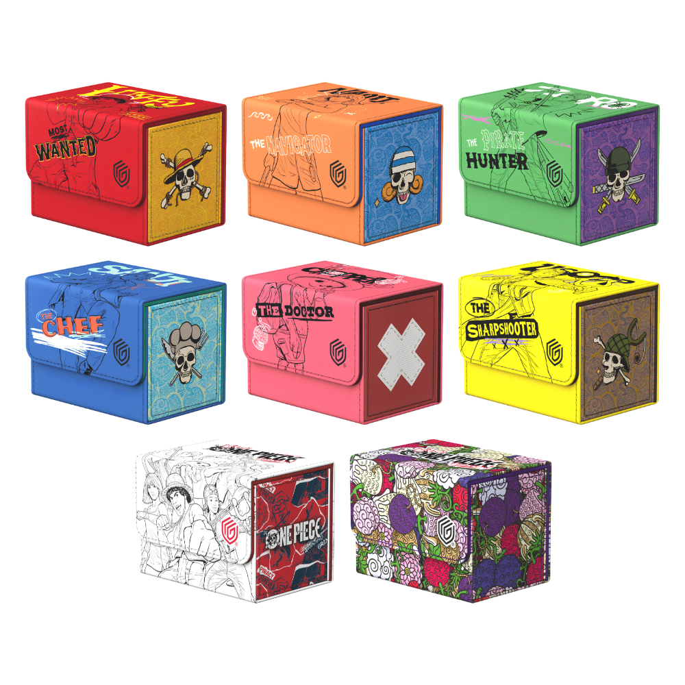 Ultimate Guard Sidewinder 80+ Xenoskin ONE PIECE Deck Box (8 Types
