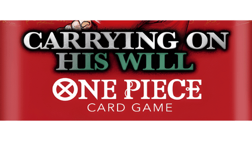 One Piece Card Game OP-13 Carrying On His Will English Logo