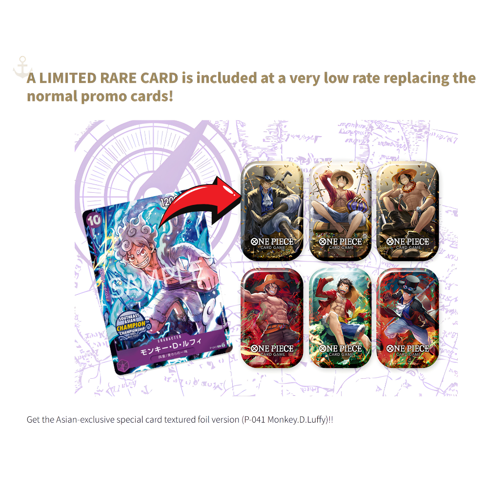 ONE PIECE CARD GAME [TS-01] Mini Tin Pack Set Vol.1 (Japanese Exclusive)