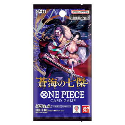 ONE PIECE CARD GAME [OP-14] The Azure Sea's Seven (Japanese)