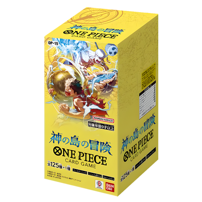 ONE PIECE CARD GAME [OP-15] Adventure on KAMI’s Island (Japanese)