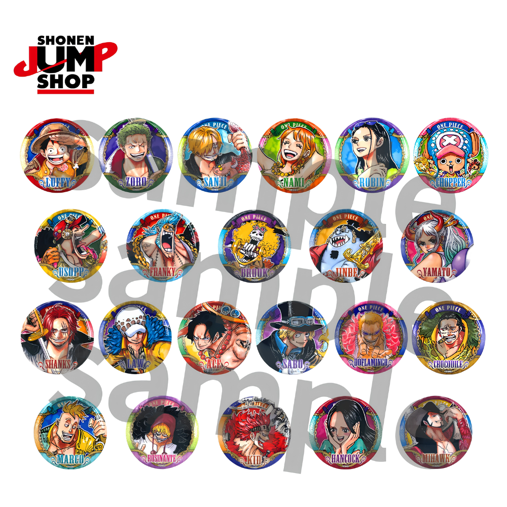 [Blind Box] ONE PIECE - 'Kira Kira' Can Badge Collection (Shonen Jump Shop)