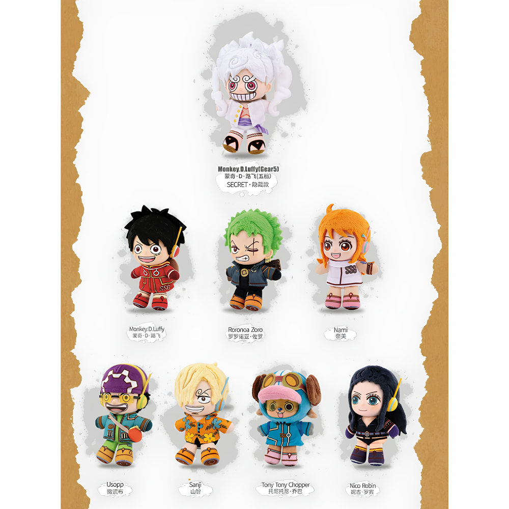 [Blind Box] TOP TOY x ONE PIECE - Egghead Plush Toy - Official Collab Plushies