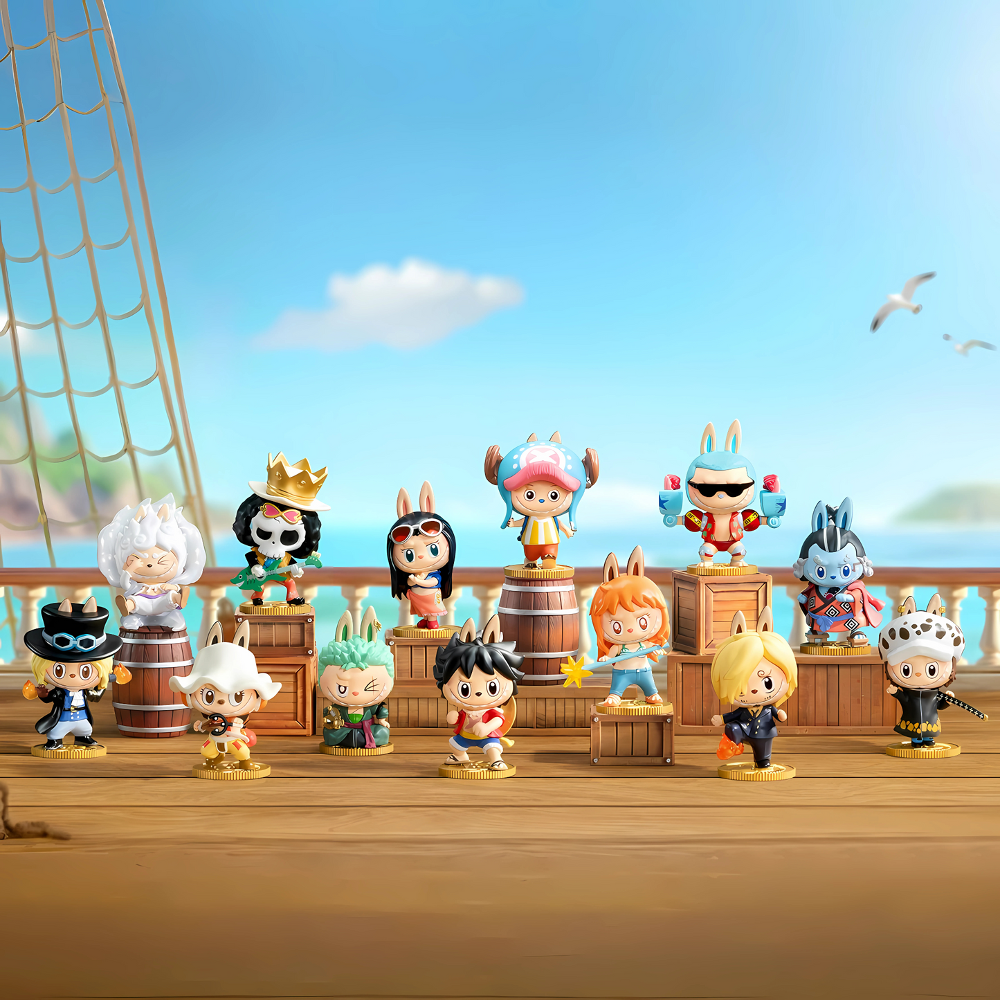 [POP MART] THE MONSTERS × ONE PIECE Series Figures