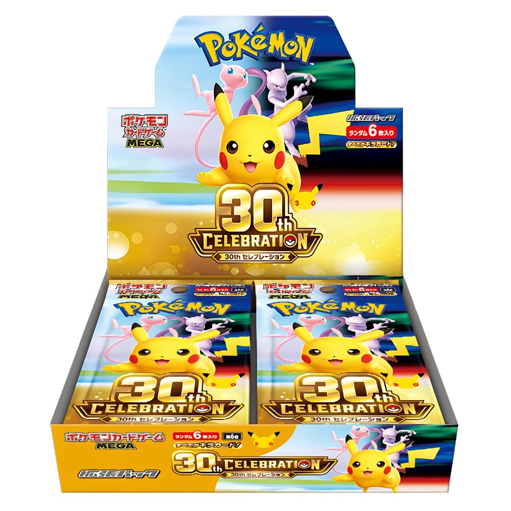 POKEMON 30th Celebration Booster Box [M6a] Japanese