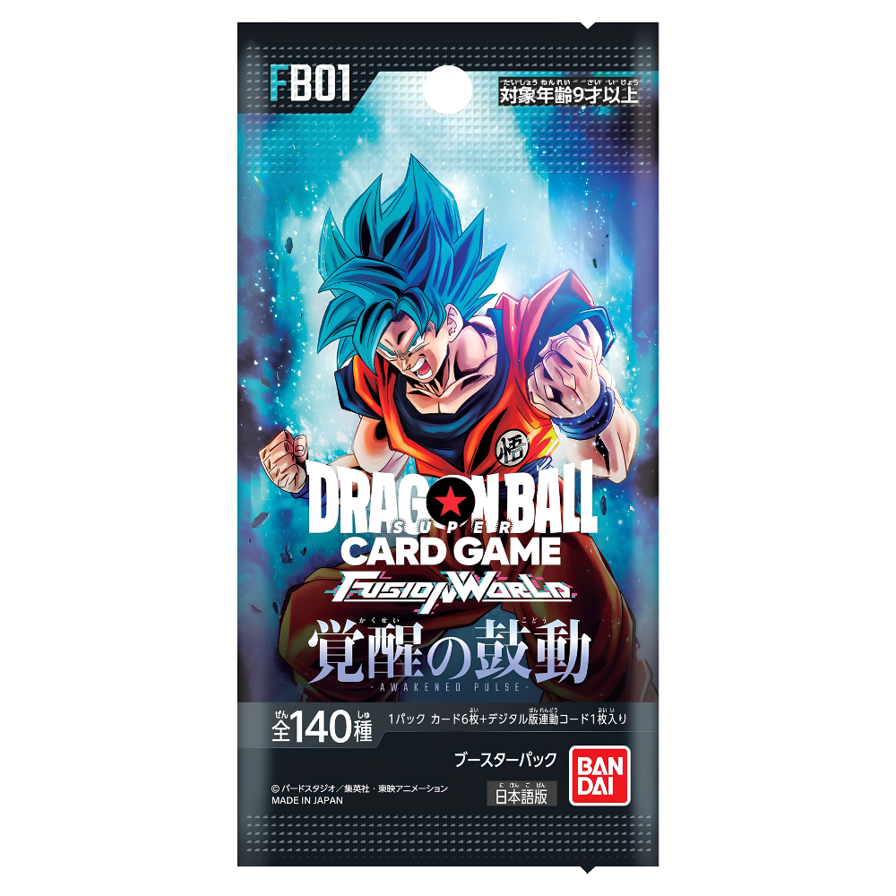 DRAGON BALL FUSION WORLD [FB-01] Awakened Pulse Booster Box (Japanese)