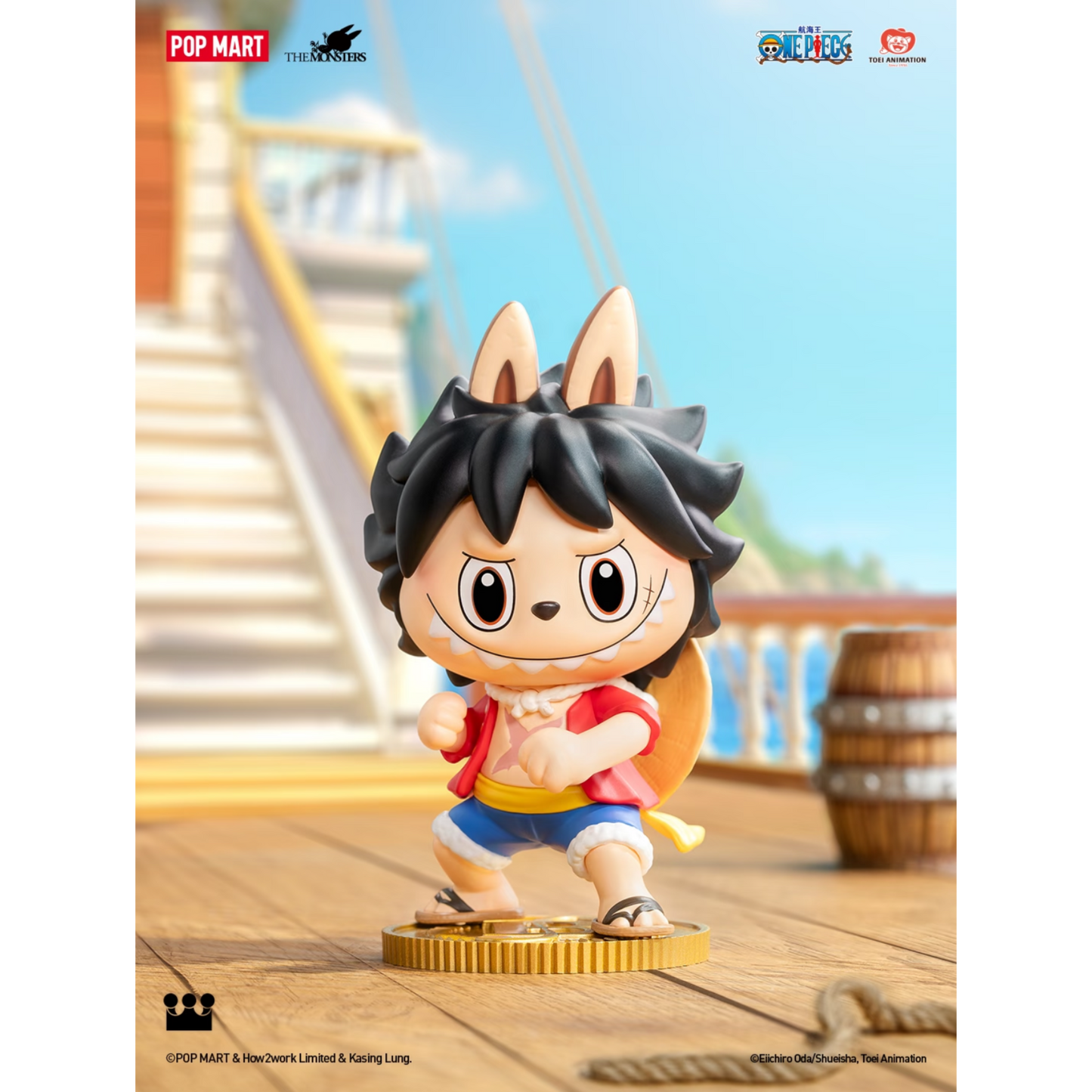 [POP MART] THE MONSTERS × ONE PIECE Series Figures