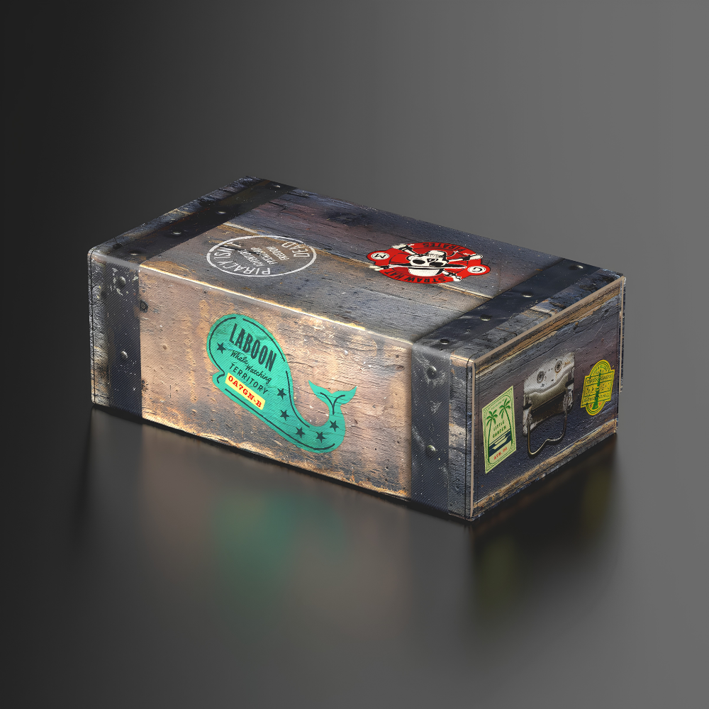 Ultimate Guard Squaroes ONE PIECE Collectors Case (Wooden Chest)