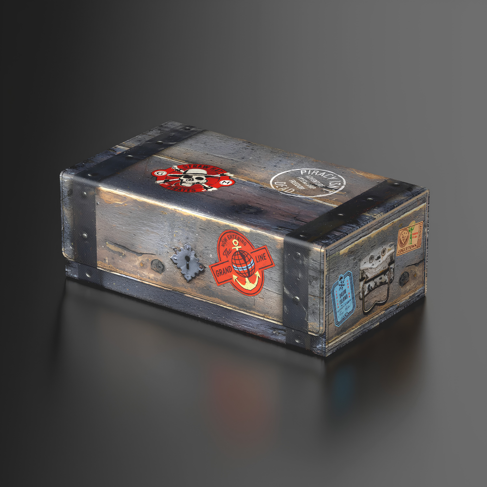 Ultimate Guard Squaroes ONE PIECE Collectors Case (Wooden Chest)