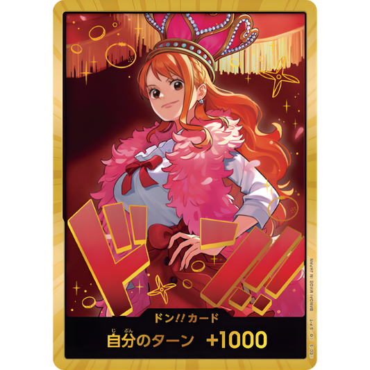 DON!! Card (Nami) | EB-03 GOLDEN Holofoil [JPN]