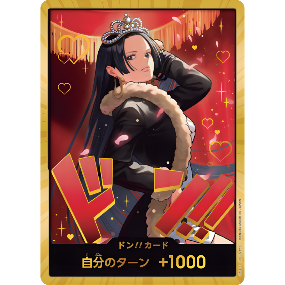 DON!! Card (Boa Hancock) | EB-03 GOLDEN Holofoil [JPN]