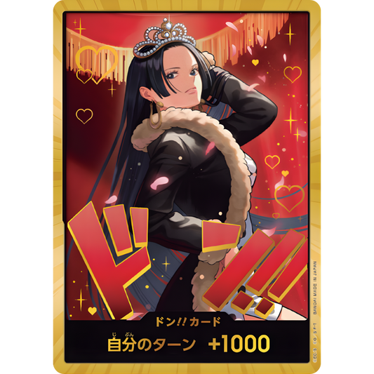 DON!! Card (Boa Hancock) | EB-03 GOLDEN Holofoil [JPN]