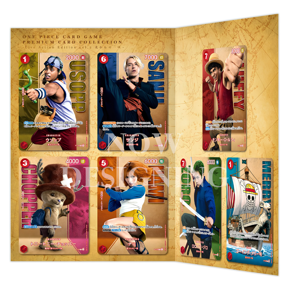 ONE PIECE CARD GAME Premium Card Collection -LIVE ACTION EDITION Vol.2- (Straw Hat Crew)