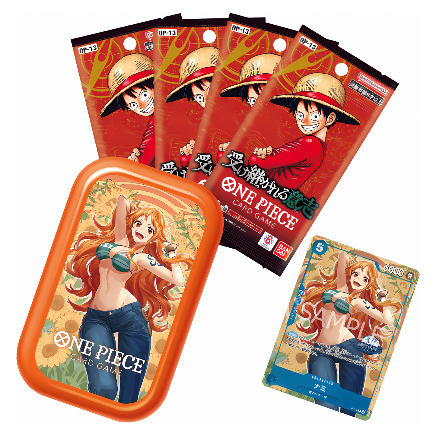 ONE PIECE CARD GAME [TS-02] Mini Tin Pack Set Vol.2 (Japanese Exclusive)