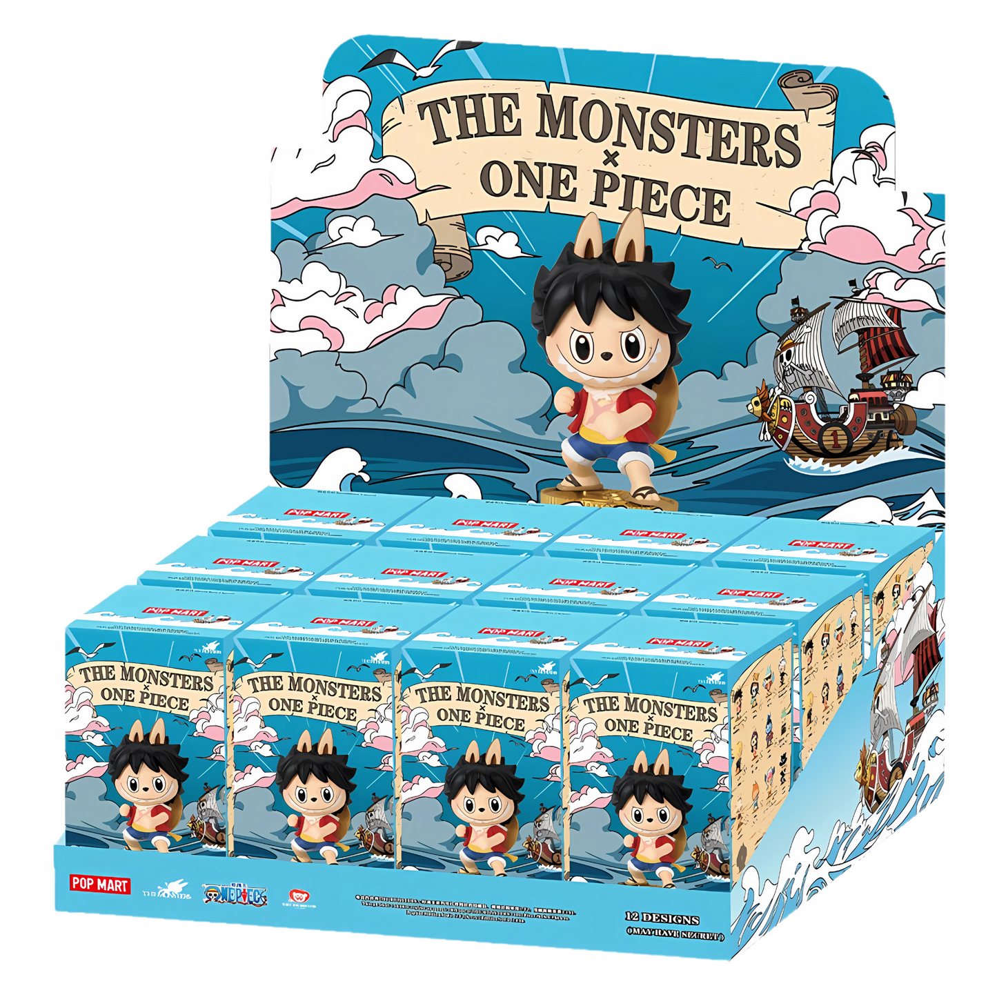 [POP MART] THE MONSTERS × ONE PIECE Series Figures