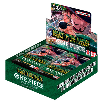 ONE PIECE CARD GAME [OP-12] Legacy Of The Master Booster Box (English)