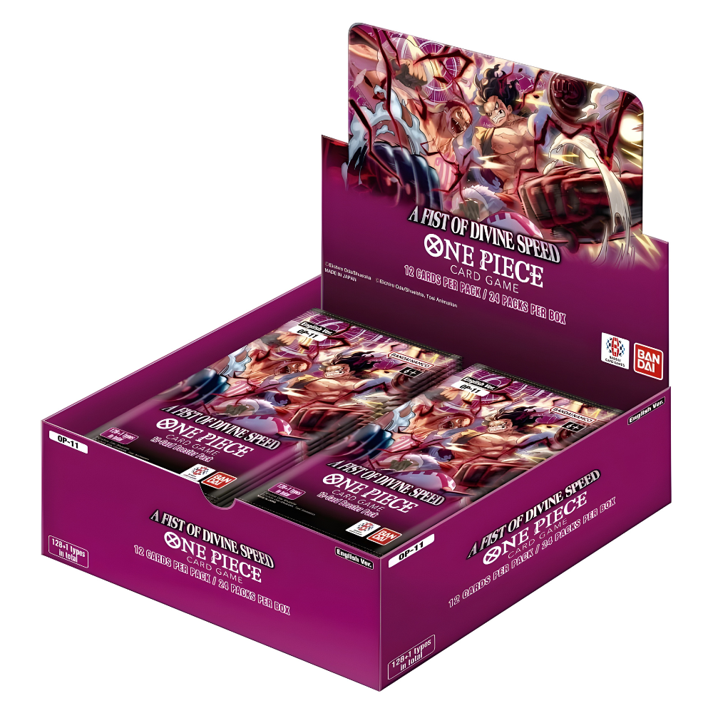 ONE PIECE CARD GAME [OP-11] A Fist of Divine Speed Booster Box (English)