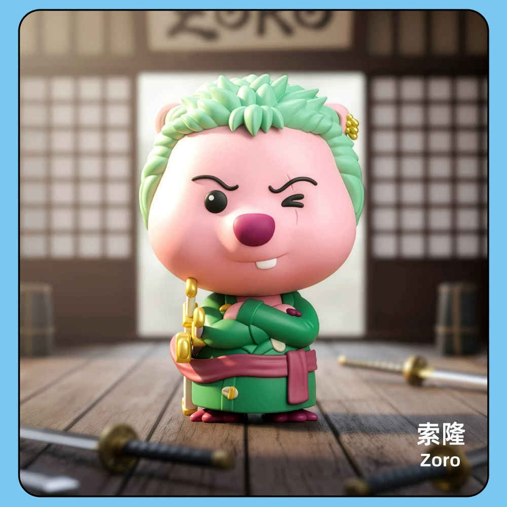 [Blind Box] Zanmang Loopy x ONE PIECE - Official Collab Figures