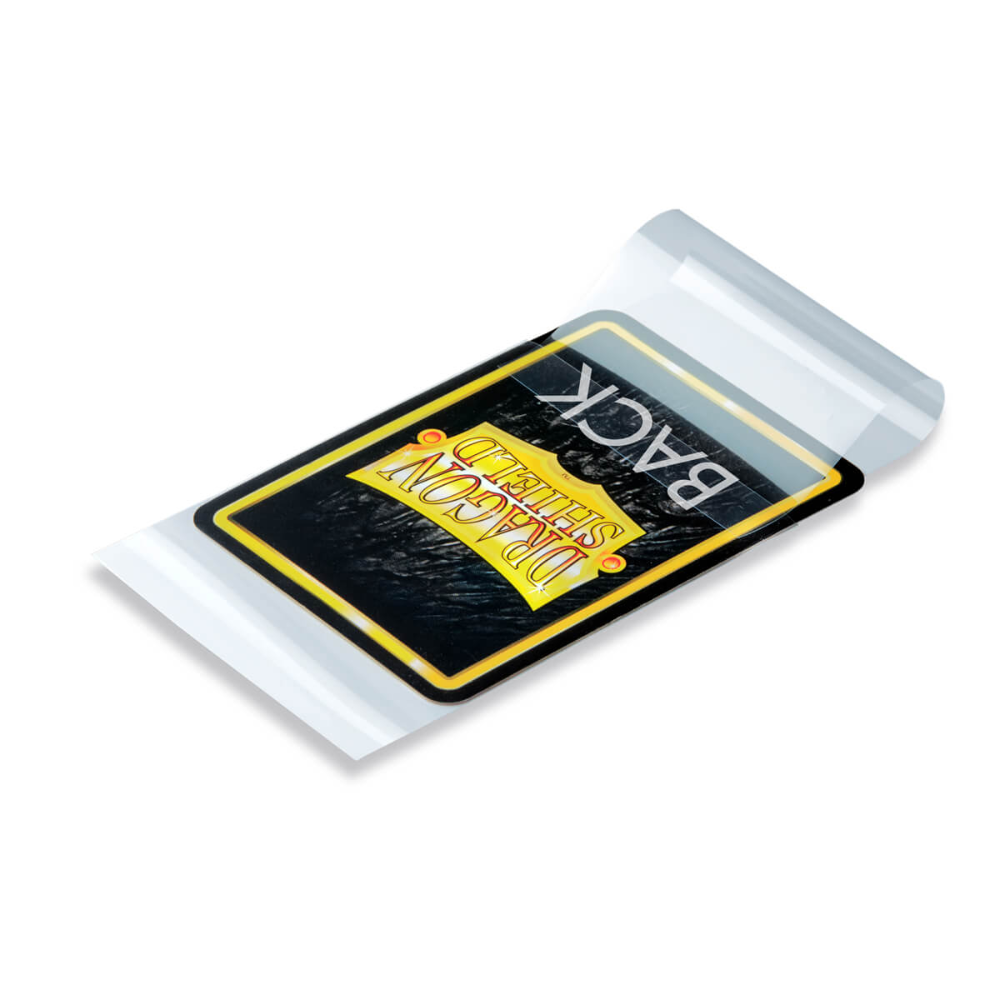 Dragon Shield Perfect Fit Sealable Inner Sleeves (100 Pack, Clear)