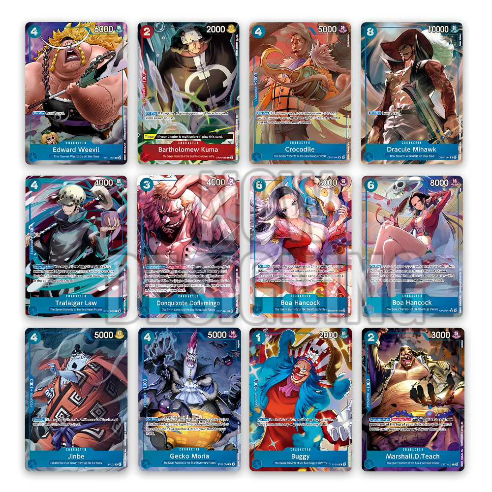 ONE PIECE CARD GAME Seven Warlords of the Sea Binder Set