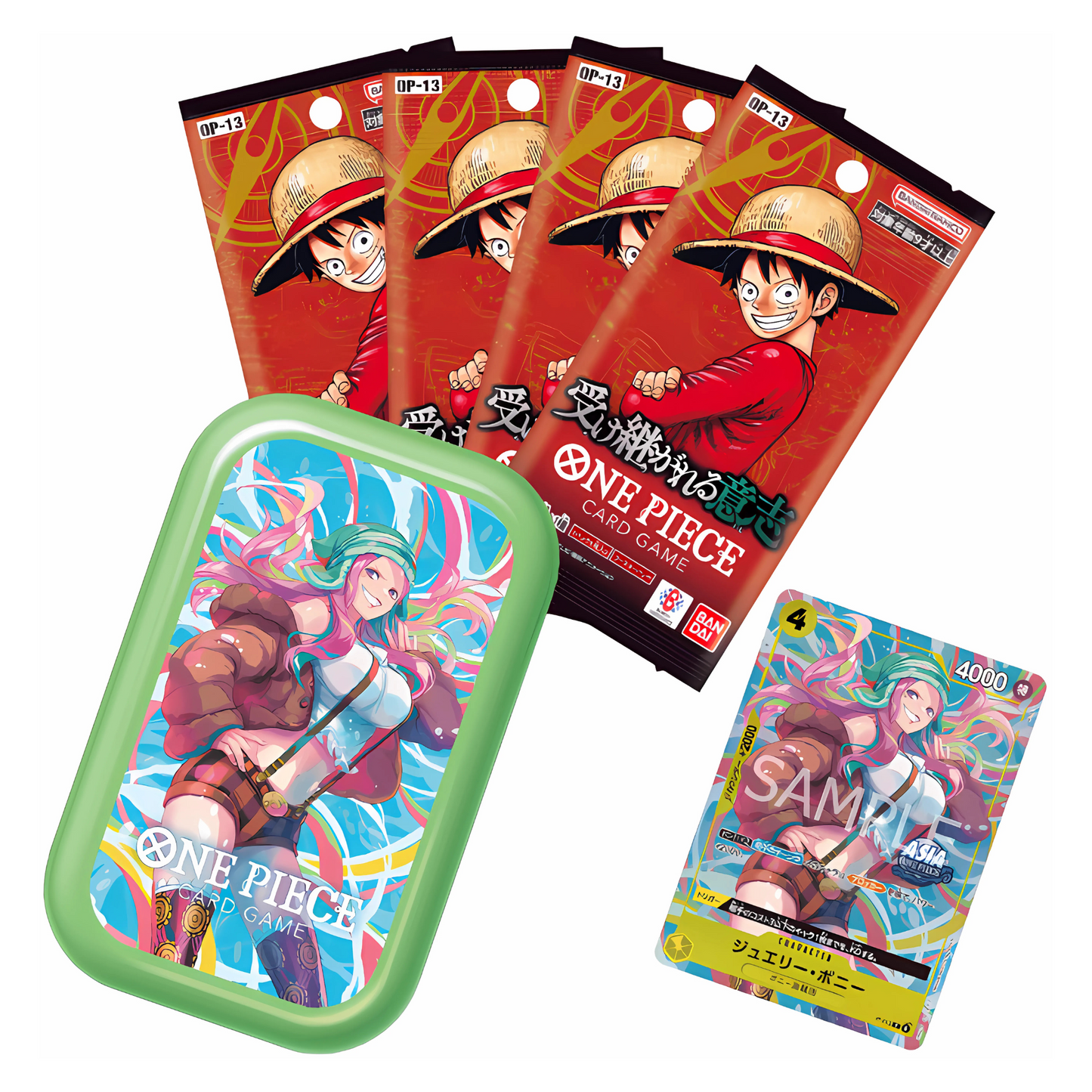 ONE PIECE CARD GAME [TS-02] Mini Tin Pack Set Vol.2 (Japanese Exclusive)