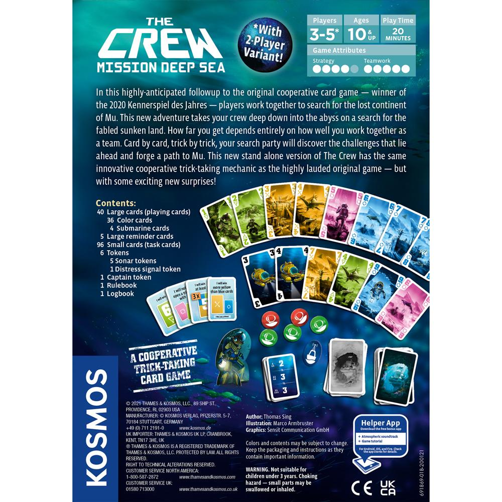 [Board Game] The Crew 2 Mission Deep Sea