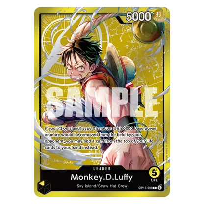 ONE PIECE CARD GAME [SD-01] Set Sail Starter Deck Set (English)
