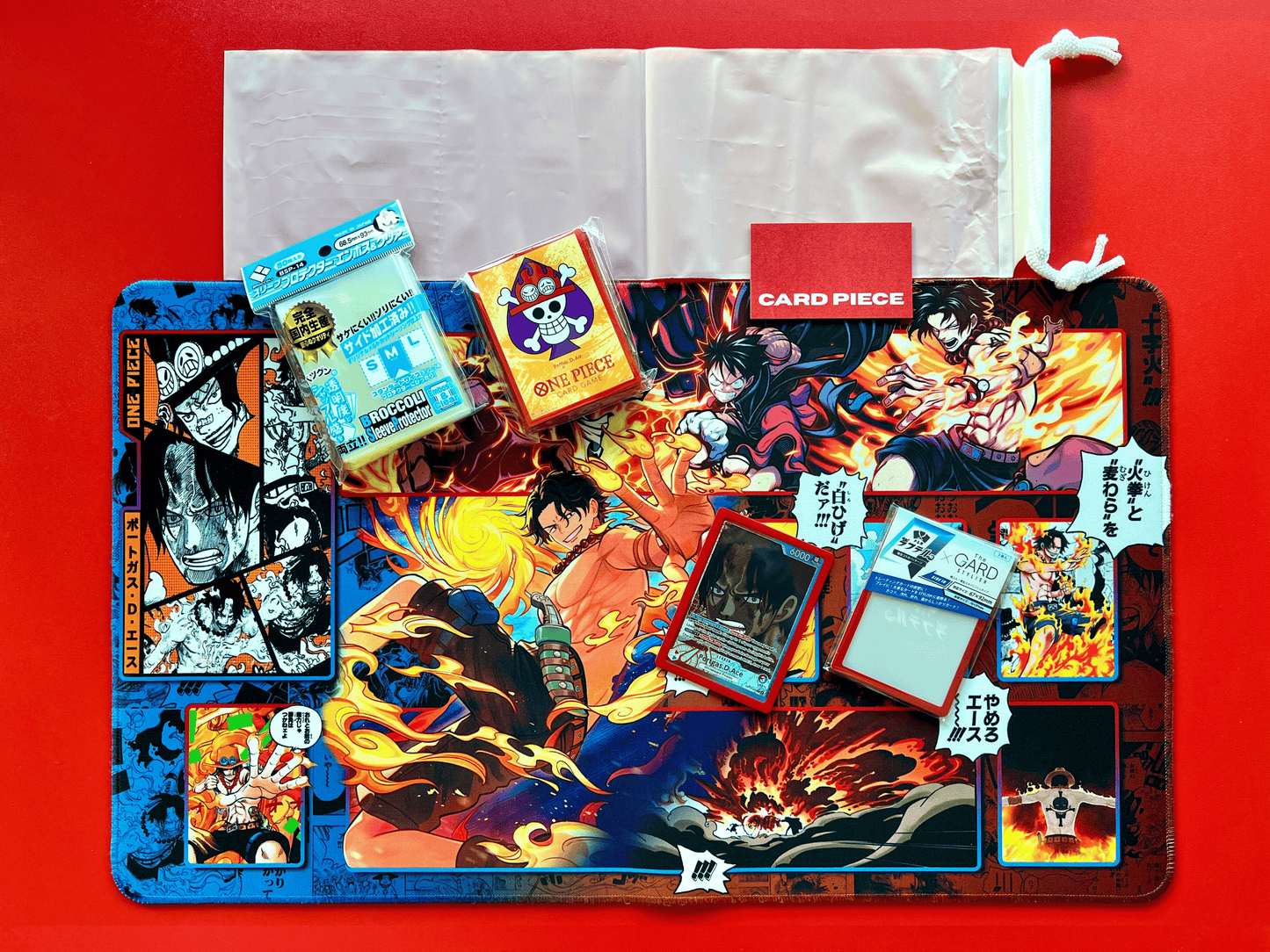 [Starter Kit] OP-13 Ace Deck - Accessory Bundle