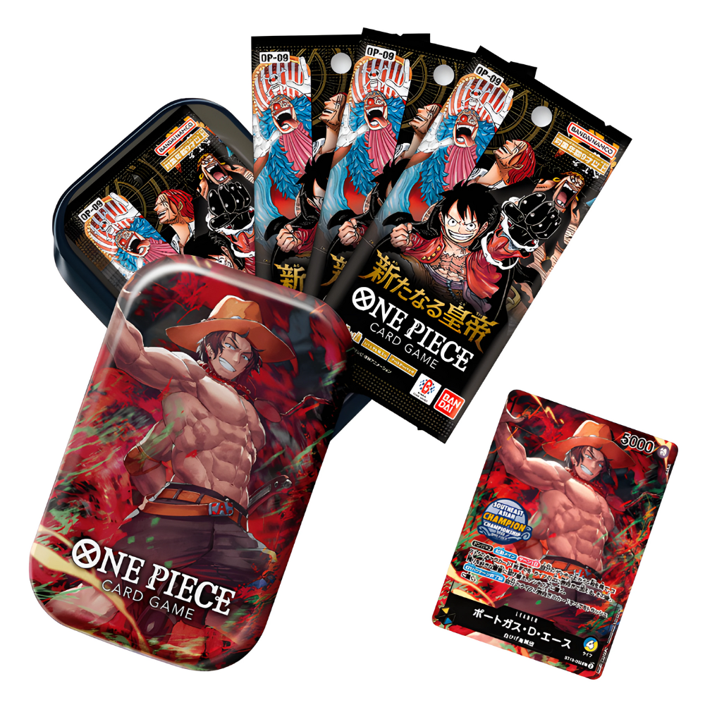 one piece card game tin pack set vol 1 Game: Volume (TS01) Luffy Anime TCG.net encouraging multiple purchases to collect them all One Piece Tin Pack Set