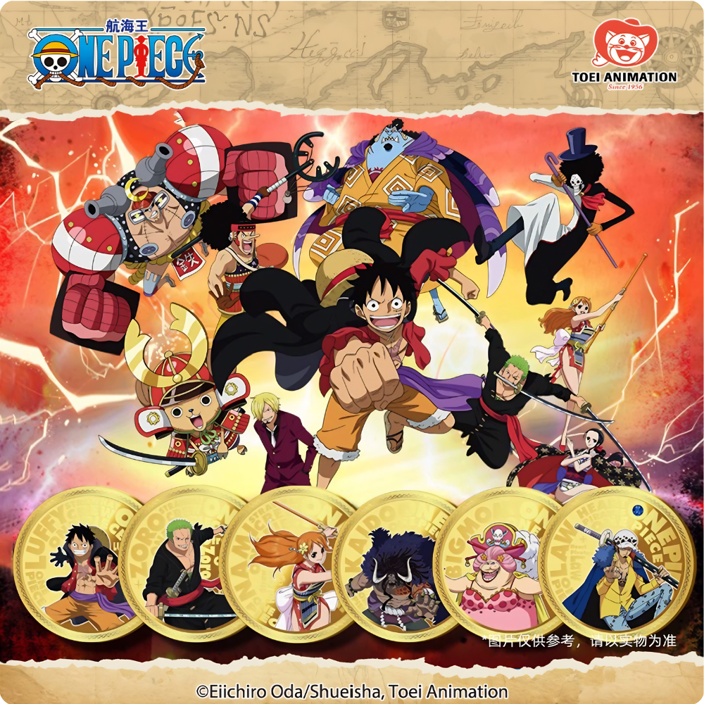 [Blind Box] ONE PIECE - 25th Anniversary Commemorative Gold Coin